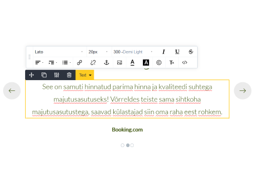 Kodulehe sisuhaldus